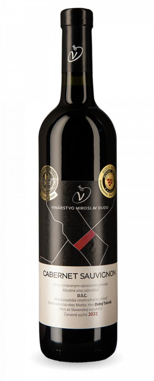 Cabernet sauvignon	2022 červ. suché	Vinárstvo Miro Dudo