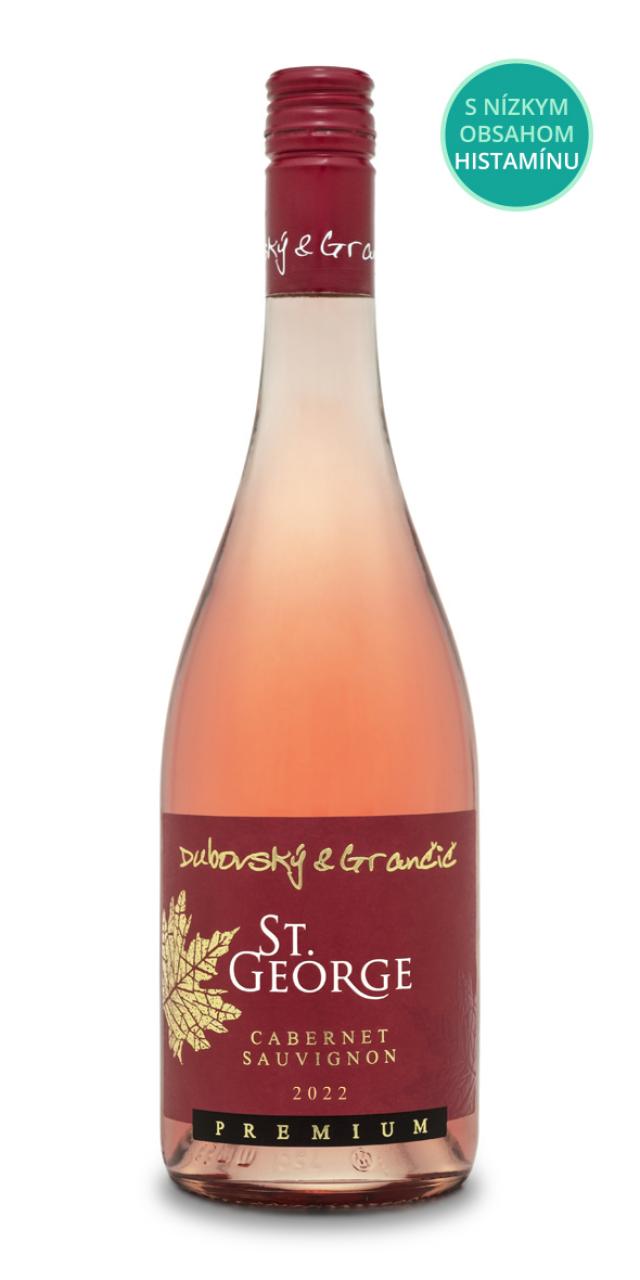 Cabernet Sauvig.rose St. George - 2022 polosuché - Dubovský a Grančič s.r.o.