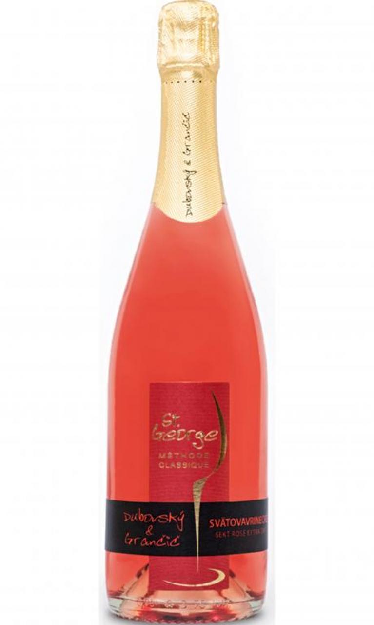 SEKT ROSE ST.GEORGE Svätovav.extra dry- Dubovský a Grančič s.r.o.