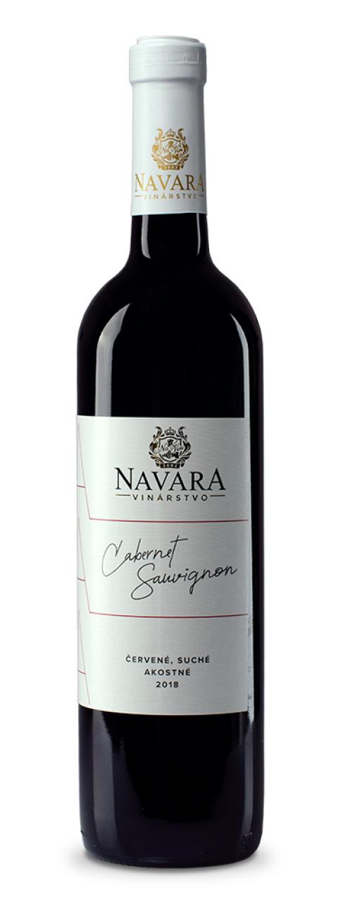 Cabernet sauvignon	2020	akostné, suché, D.S.C.	Vinárstvo Navara